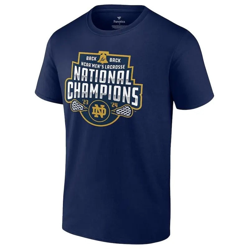 Mens Notre Dame Fighting Irish Back-To-Back T-shirt Hoodie, Sweatshirt | TeeBloomCo.com