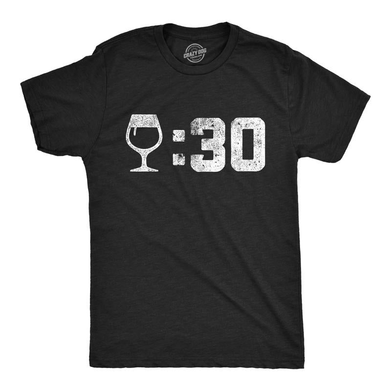 Mens Wine 30 Funny T Shirt Drinking Graphic Tee Sarcastic Shirt For Men Mens Funny T Shirts Cool Tees Soft Stylish Casual...