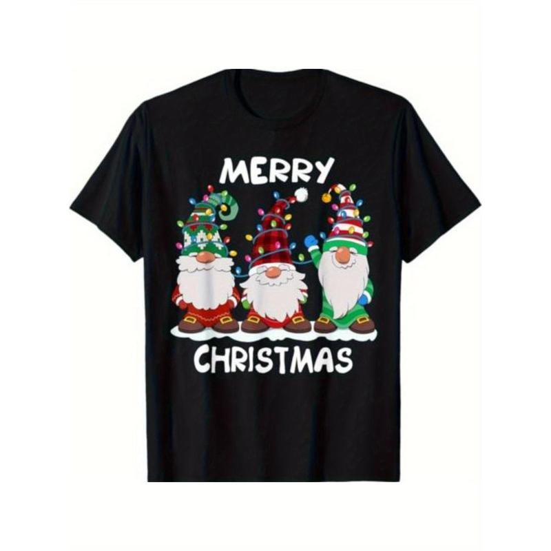 Merry Christmas Gnomes Xmas Family Men T-Shirt Made in USA Hoodie, Sweatshirt | TeeBloomCo.com