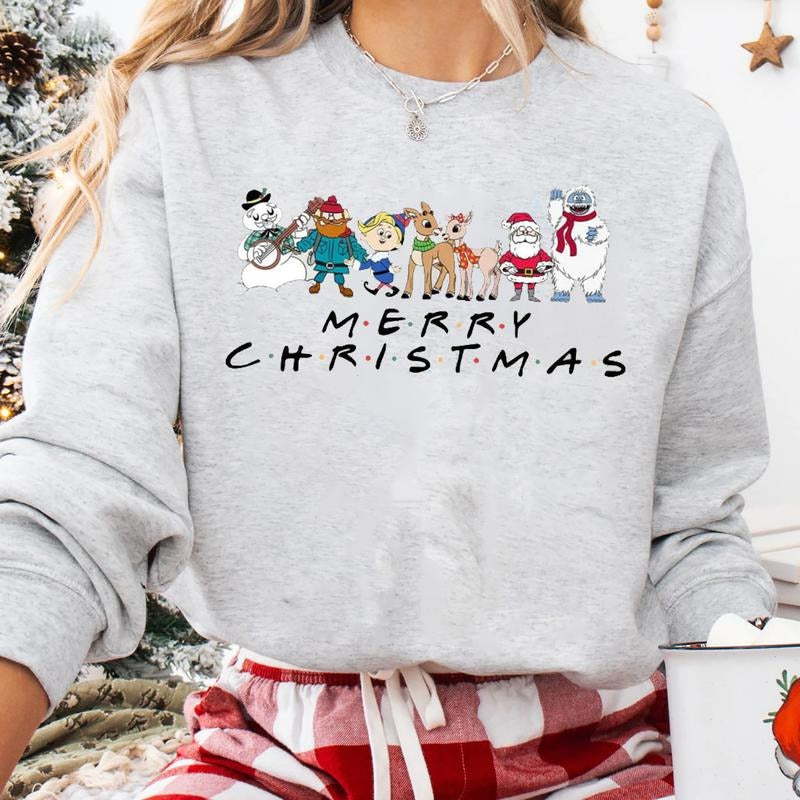Merry Christmas The Red Nosed Reindeer Shirt, Rudolph The Red Nosed Reindeer T-Shirt, Christmas Rudolph Reindeer...
