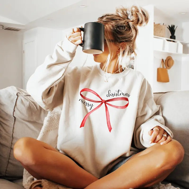 Merry Xmas Sweatshirt, Santa Claus Sweatshirt, Santa Shirt, Cute Santa Shirt, Christmas Sweater, Xmas Santa Shirt,...