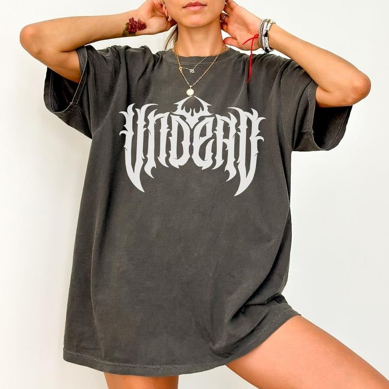 Metal Undead - Comfort Colors Tee PRINTED FONT Punk Rock Alternative Streetwear Tshirt Hoodie, Sweatshirt | TeeBloomCo.com