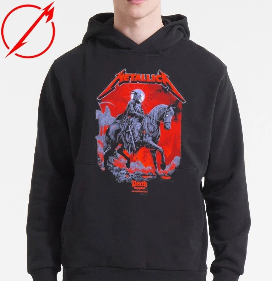 Metallica M72 Perth 2025 Pop-Up Event Tee by Ken Taylor In Perth, Australia At Optus Stadium On November 1, 2025 T-Shirt