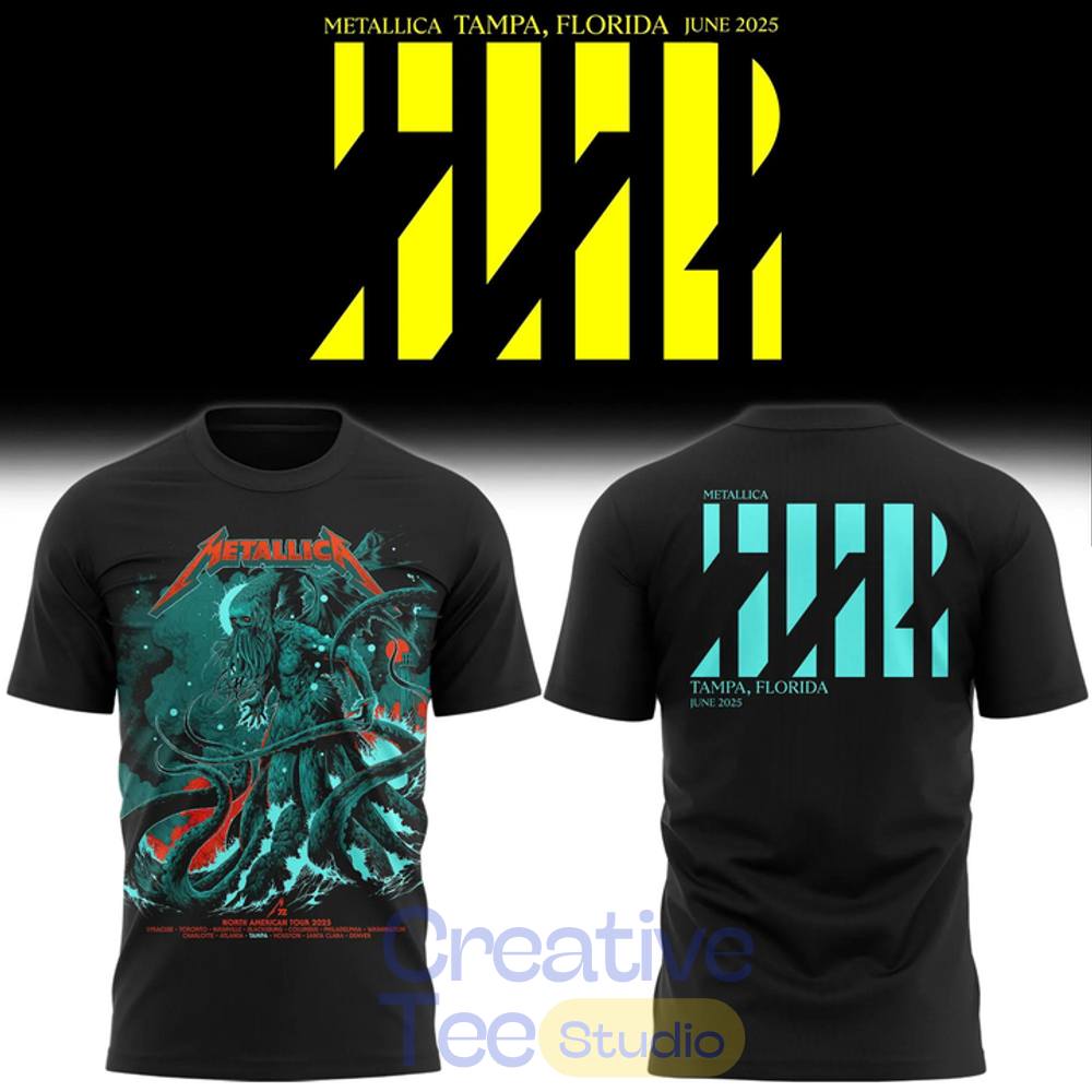 Metallica M72 World Tour Glasgow Special T-Shirt