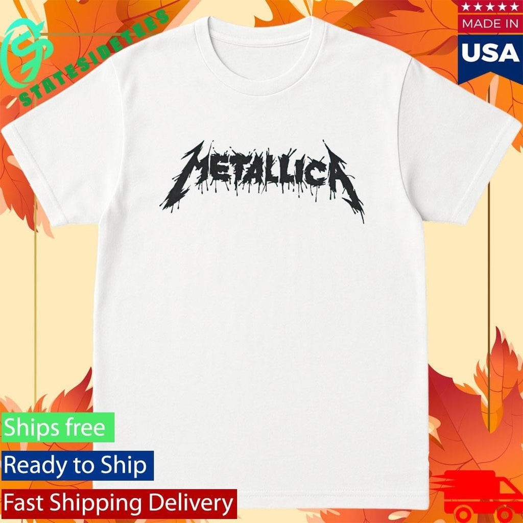 Metallica Splatter Logo Shirt