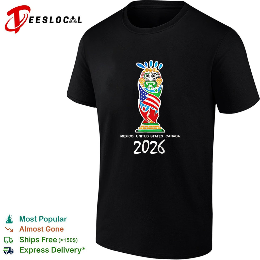 Mexico United States Canada FIFA World Cup 2026 graphic shirt