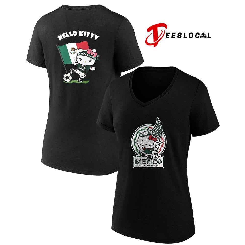 Mexico soccer team x Hello Kitty World Cup graphic shirt