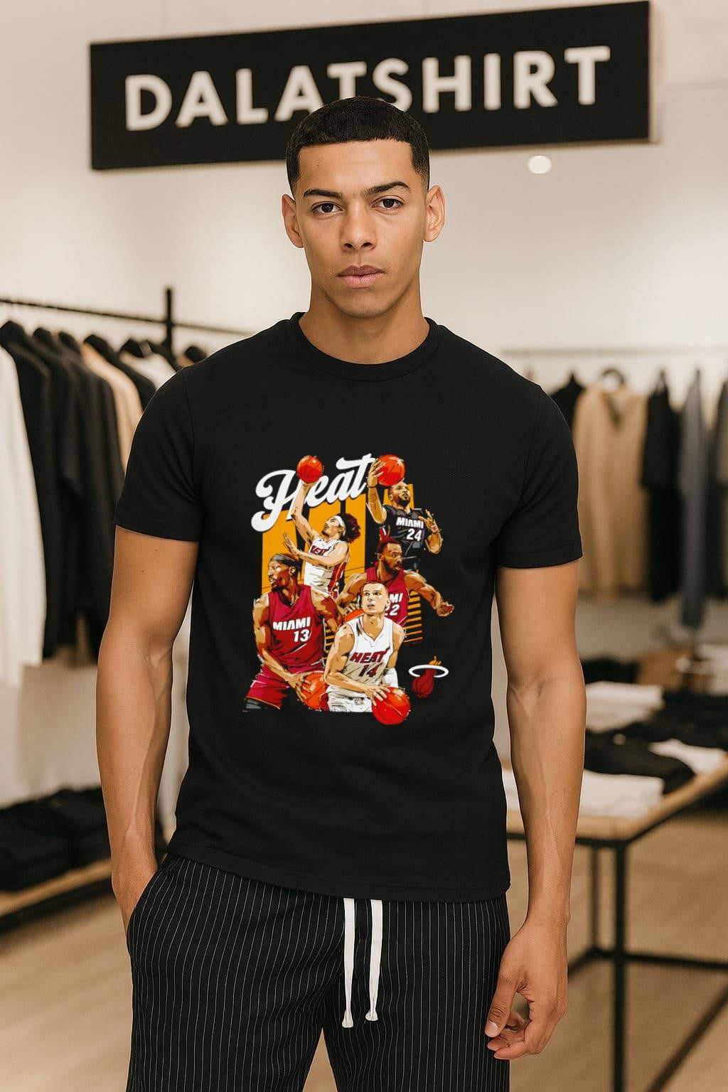 Miami Heat NBA Basketball Players Team Roster shirt