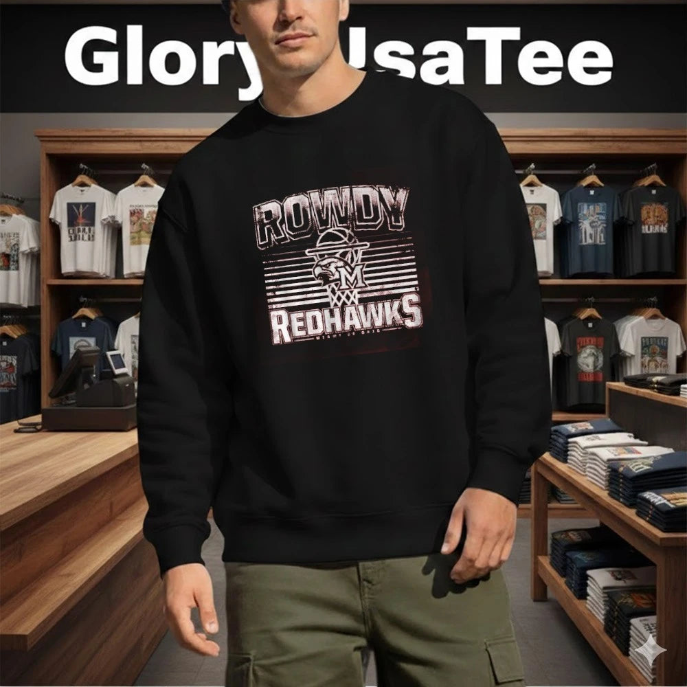 Miami OH Basketball Rowdy RedHawks Shirt