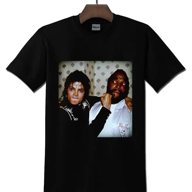 Michael Jackson &amp Shirt, Bosco Albert Black Cotton Menswear Tshirt Hoodie, Sweatshirt | TeeBloomCo.com