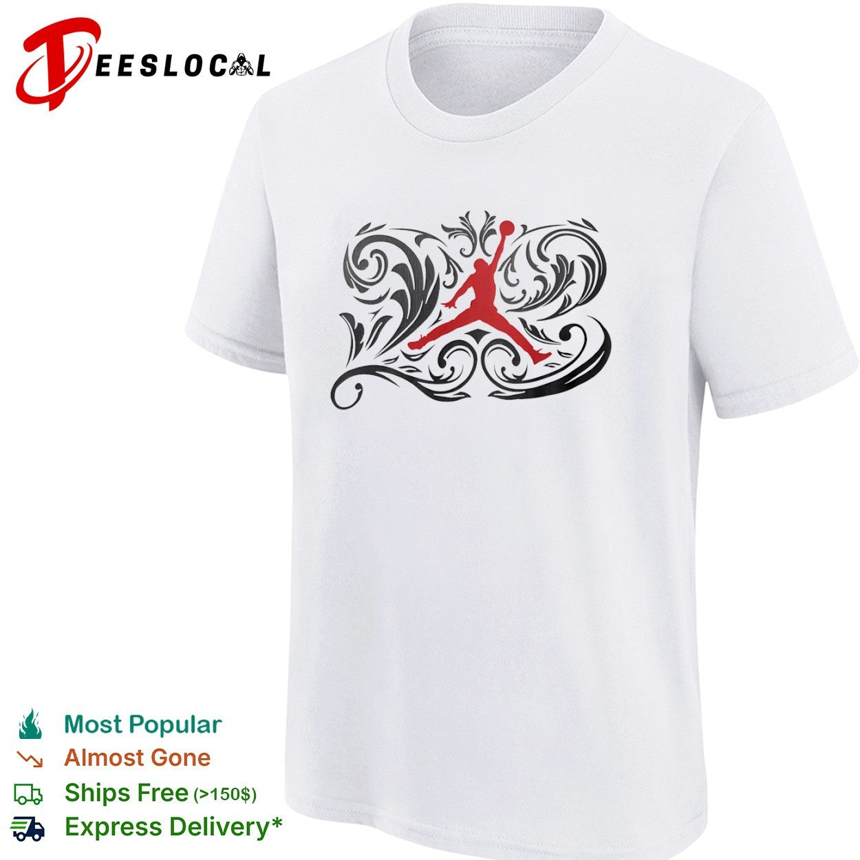 Michael Jordan Chicago Bulls NBA Jumpman shirt