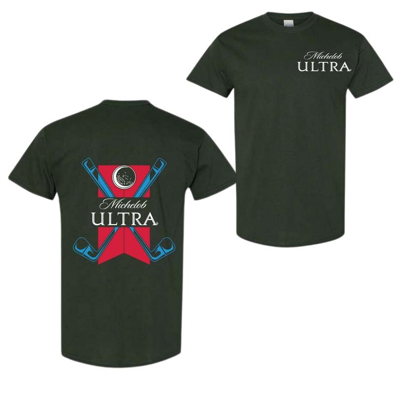 Michelob Ultra Golf Club Tee 2 Side 2 Side Tshirt - Full Color - Casual Shirts Hoodie, Sweatshirt | TeeBloomCo.com