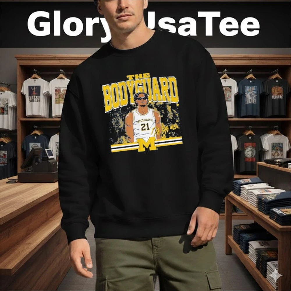 Michigan Basketball Morez Johnson Jr. The Bodyguard Shirt