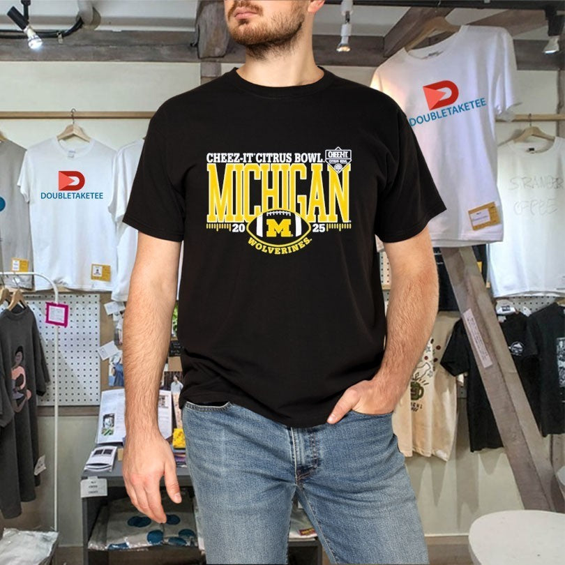 Michigan Wolverines Cheez It Citrus Bowl 2025 Shirts