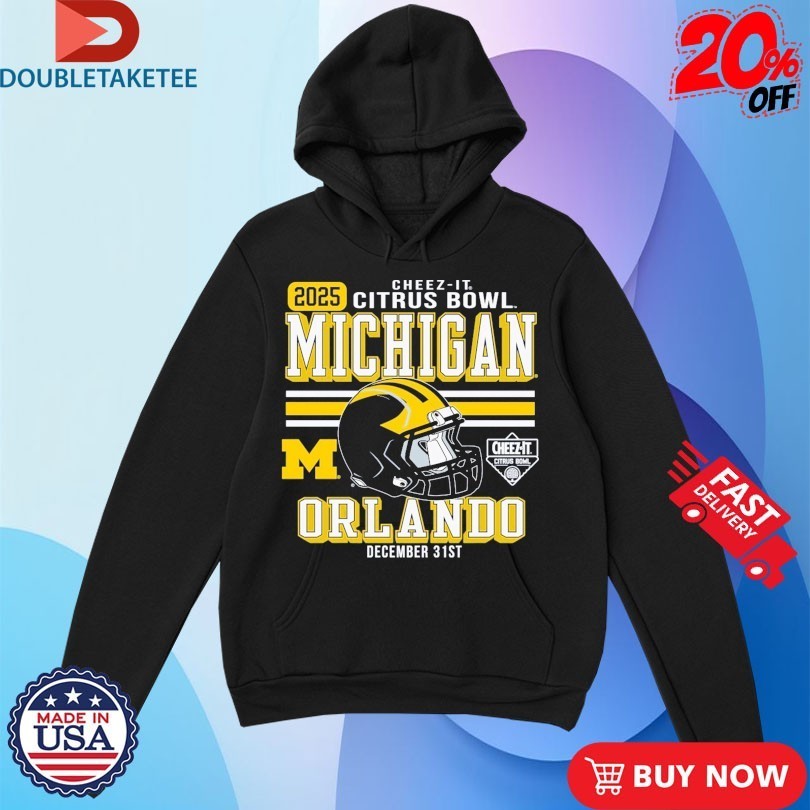 Michigan Wolverines Football 2025 Cheez-It Citrus Bowl Orlando Shirts
