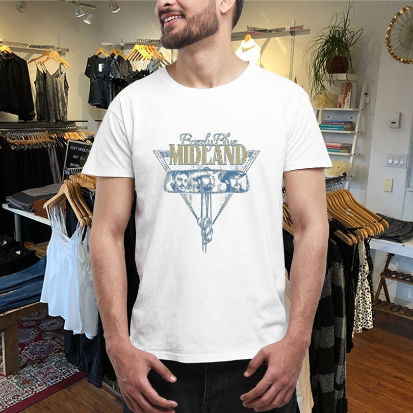 Midland Barely Blue Rearview Shirts