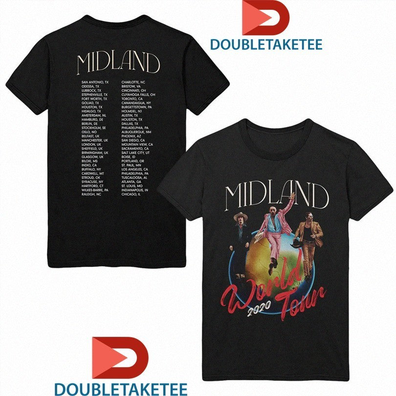 Midland World Tour 2020 Dates Photo Shirts