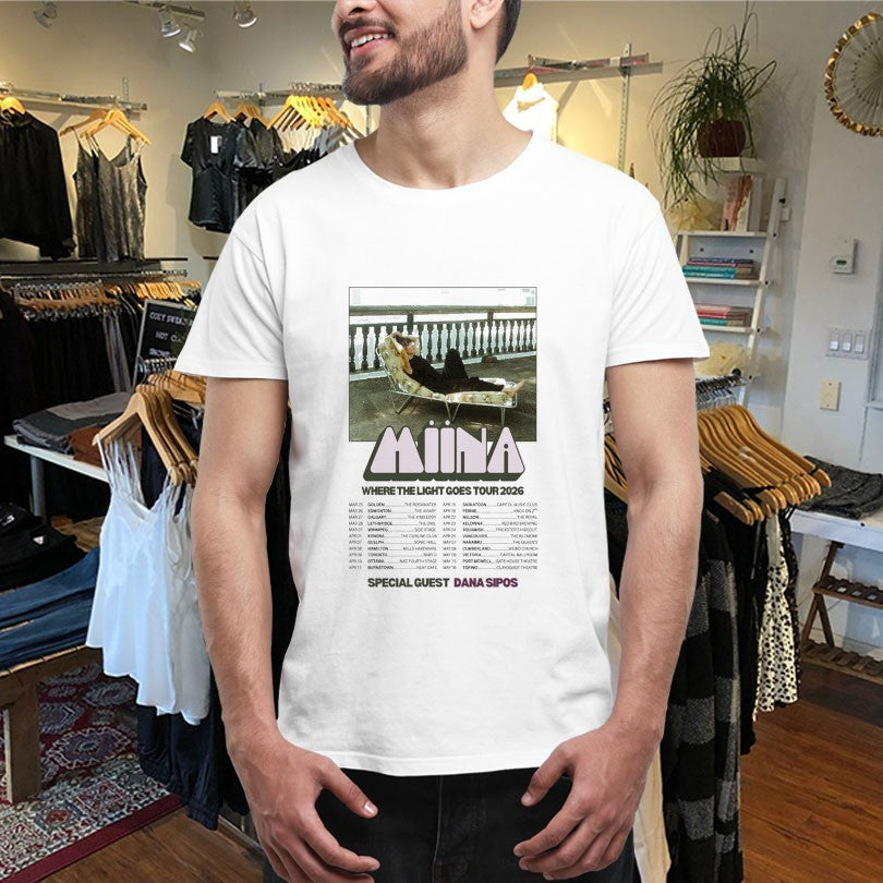 Miina Where The Light Goes Tour 2026 Dates Shirts
