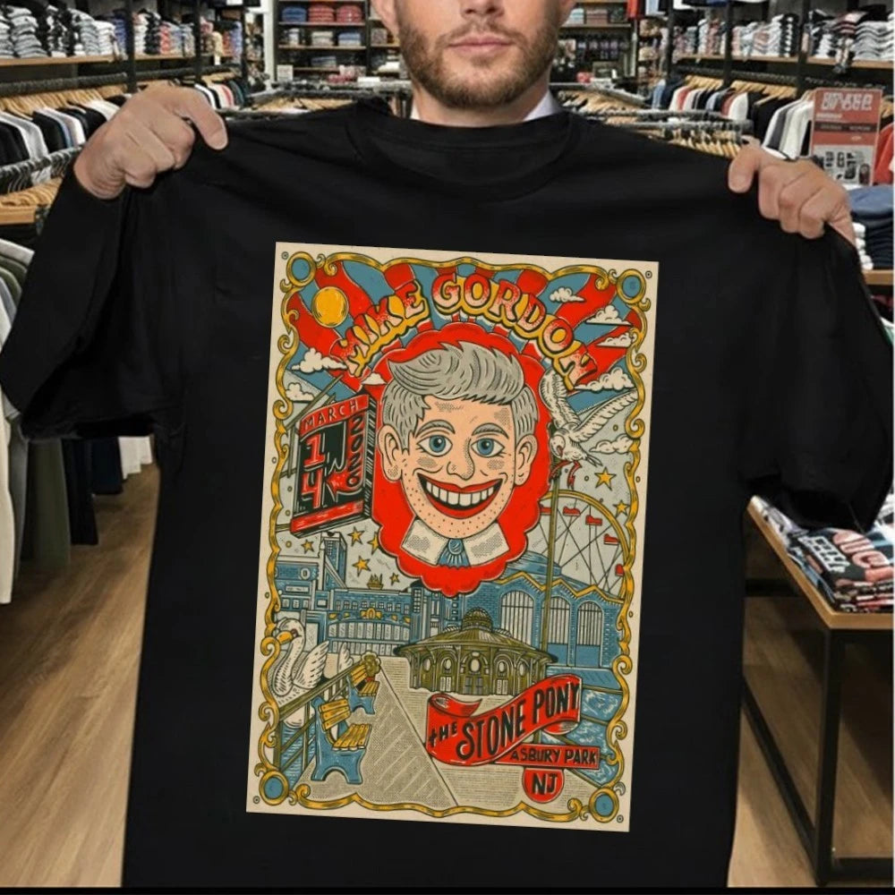 Mike Gordon Asbury Park NJ On Mar 14 2026 Event Poster Shirt