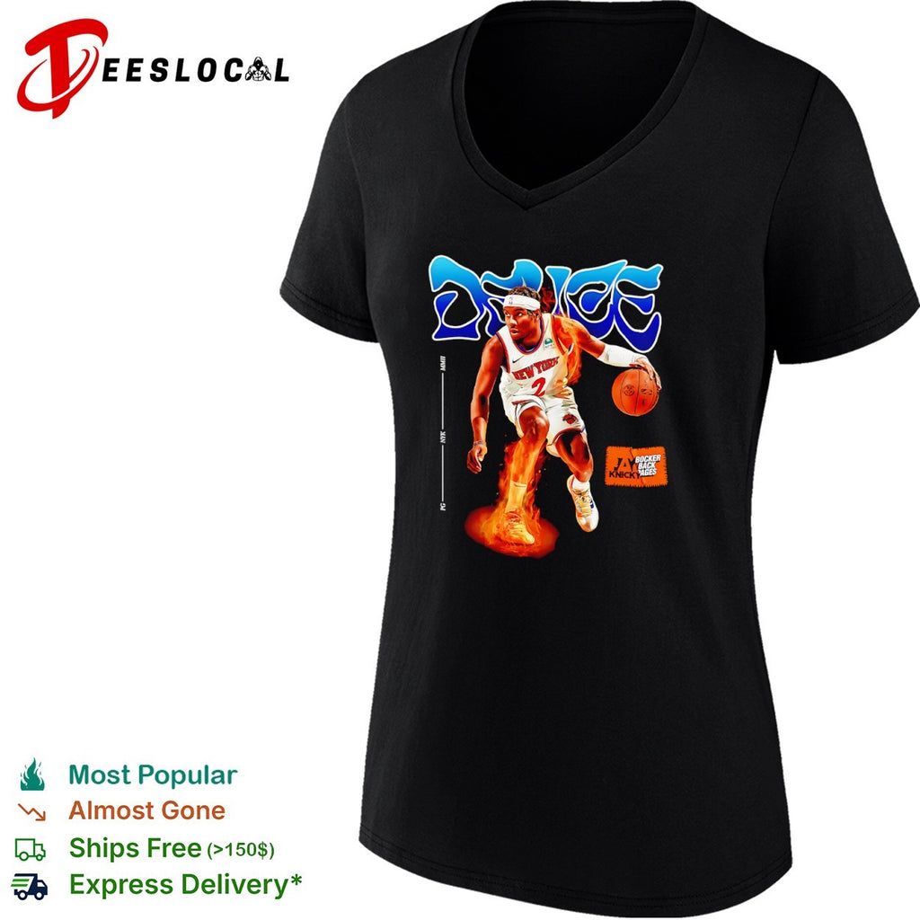 Miles McBride New York Knicks NBA graphic shirt
