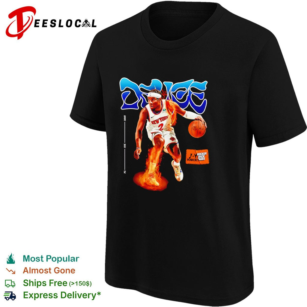 Miles McBride New York Knicks NBA graphic shirt