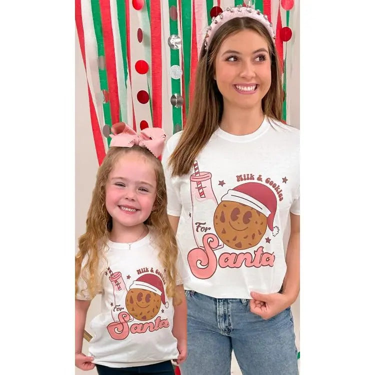 Milk and Cookies Graphic T-Shirt Hoodie, Sweatshirt | TeeBloomCo.com