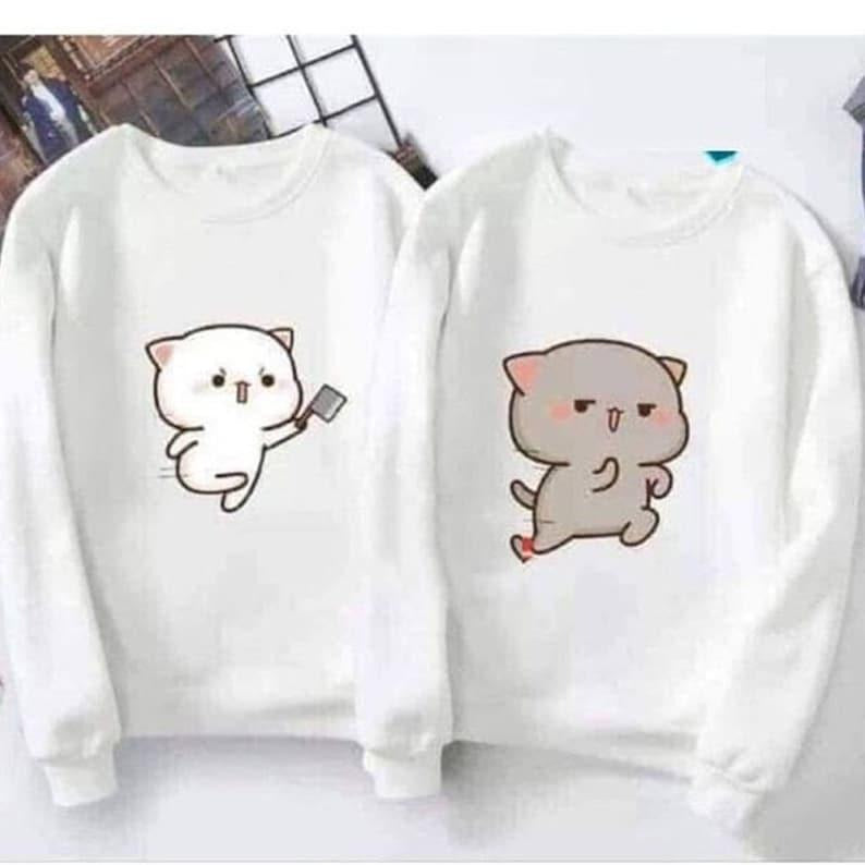 Milk and Mocha Bearss love Hoodie Couple , Anniversary Hoodie Couple  Hoodie and Sweater; T-shirt Cotton Womenswear...