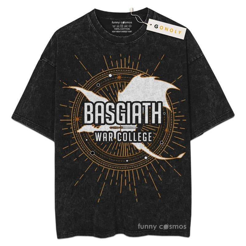 [ Mineral Wash ] Fourth Wing Rebecca Yarros Bookish Shirt For Fans Lover Book, Bookish, Graphic Washed Style Shirt...