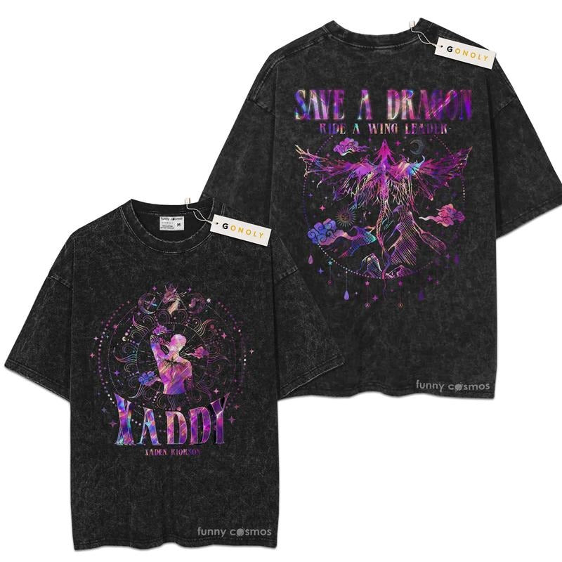 [ Mineral Wash ] Xaden Riorson Xaden Fourth Wing Fan Book, Bookish Graphic Washed Style Shirt Hoodie, Sweatshirt