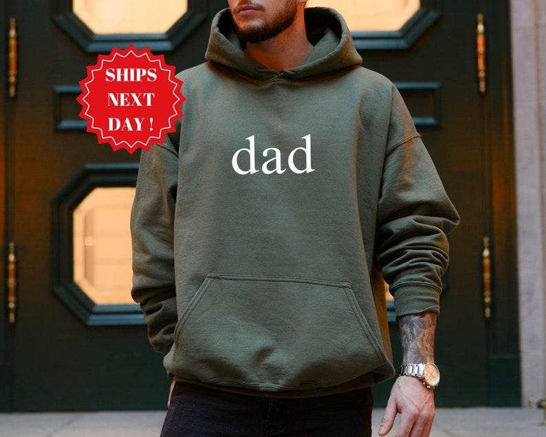 Minimal Dad Gemma Crewneck Sweatshirt, New Dad Hoodie, T-shirt and sweater | TeeBloomCo.com