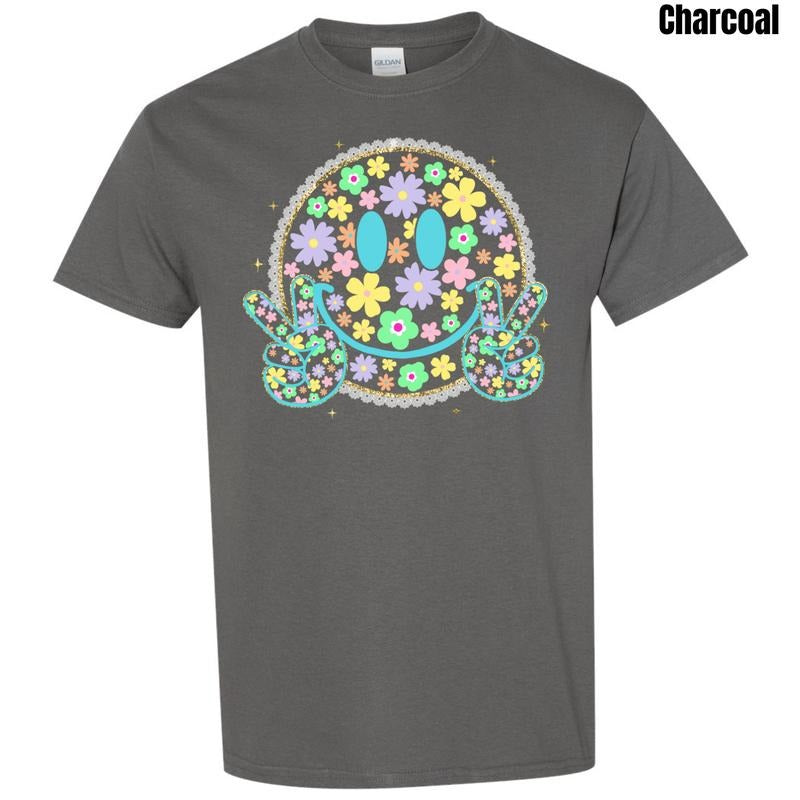 Mint Peace Happy Face Gildan T-Shirt 'NLB' Hoodie, Sweatshirt | TeeBloomCo.com