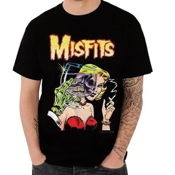 Misfit Cotton Menswear Top Streetwear T-Shirt Hoodie, Sweatshirt | TeeBloomCo.com