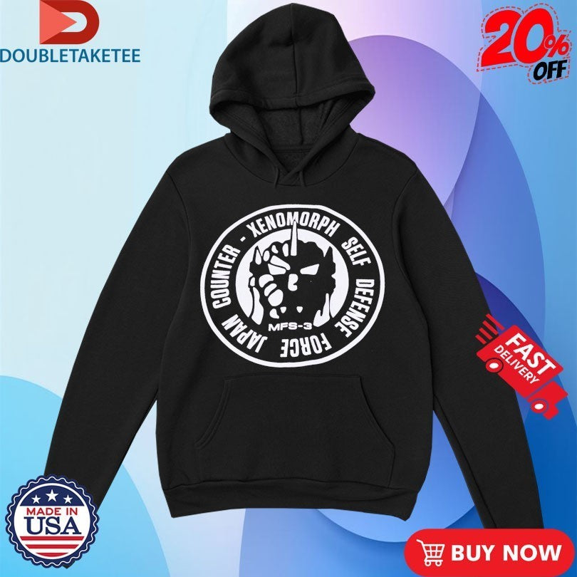 Misfits Counter Xenomorph Self Defense Force Japan MFS-3 JXSDF Shirts