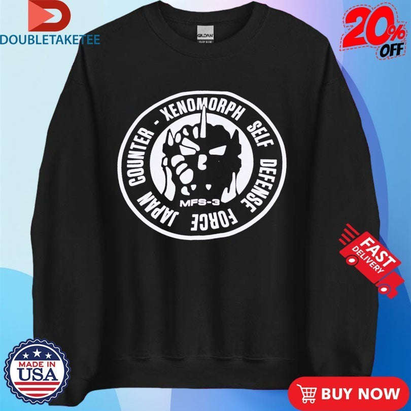 Misfits Counter Xenomorph Self Defense Force Japan MFS-3 JXSDF Shirts