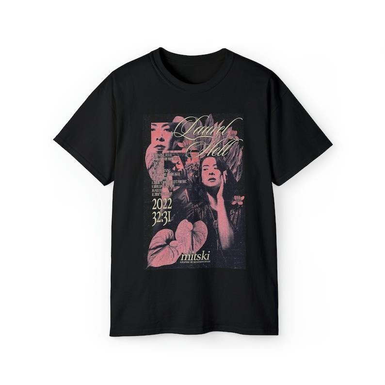Mitski T-Shirt mitski the land is inhospitable and so are we T-Shirt Gift For Them Hoodie, Sweatshirt | TeeBloomCo.com