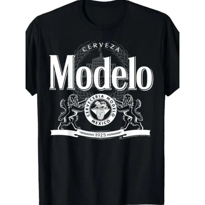 Modelo Man T-Shirt for Men - Eye-Catching, Cotton Fabric Tee Short Sleeve, Funny Graphic Made in USA Hoodie, Sweatshirt