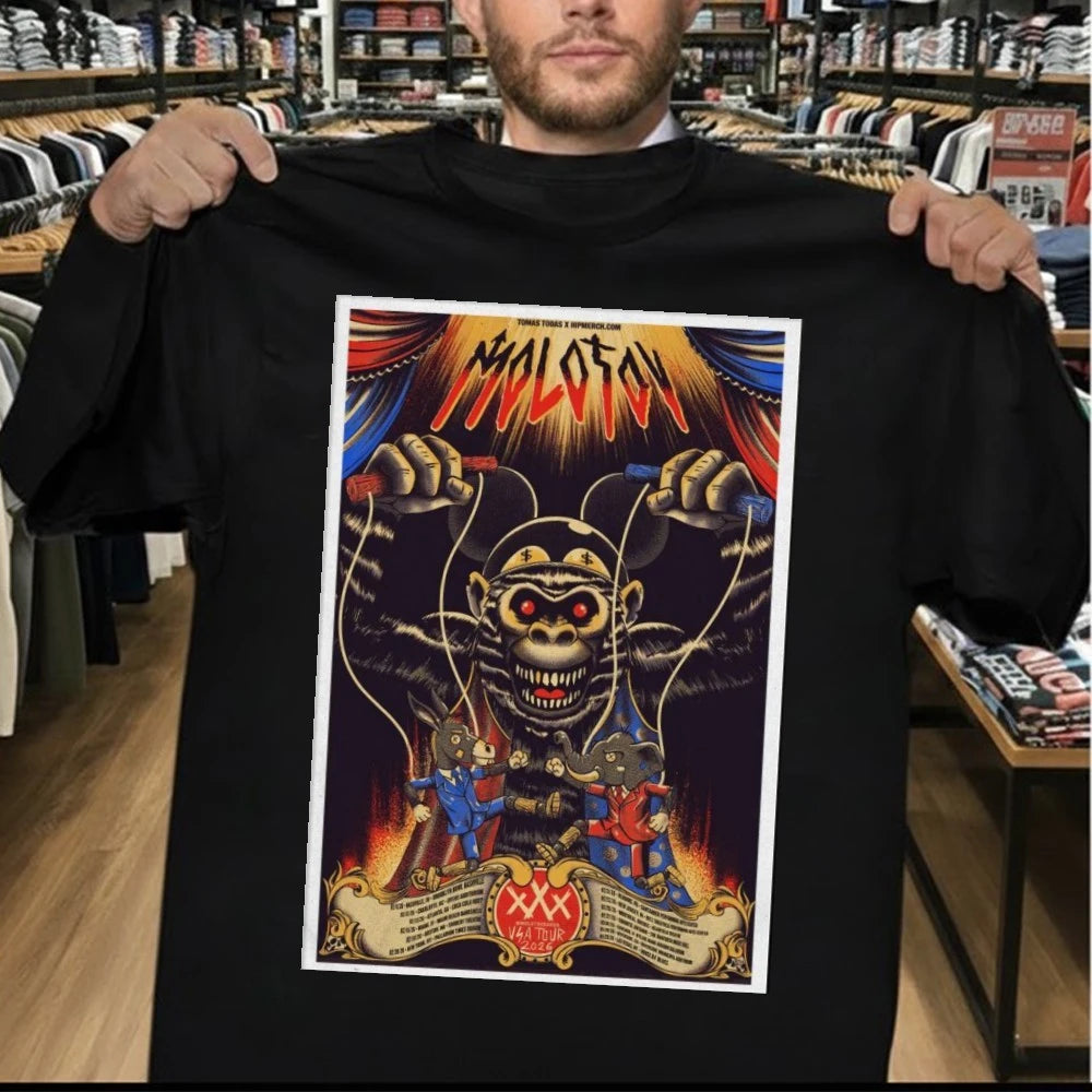 Molotov Tour Feb Mar 2026 Poster Shirt