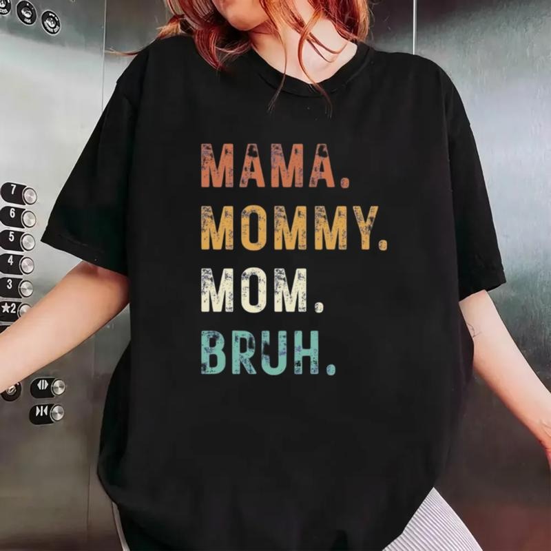 Mom Life Shirt, Motherhood T Shirt, Mothers Day Gift, Mom T Shirt, Sarcastic Mom Shirt, Funny Bruh Tshirt, Unisex Short...
