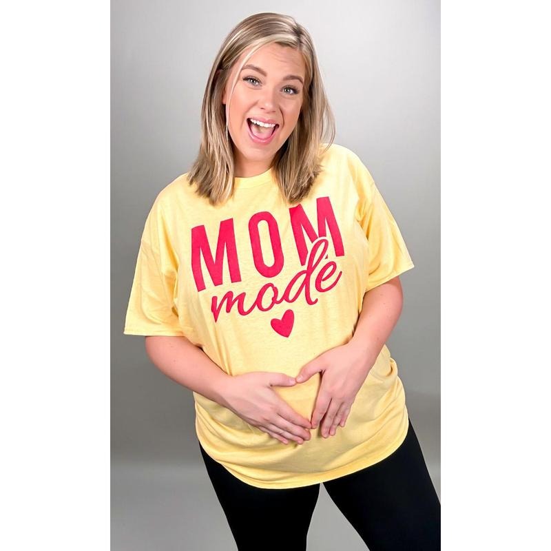 Mom Mode Graphic T-Shirt Hoodie, Sweatshirt | TeeBloomCo.com