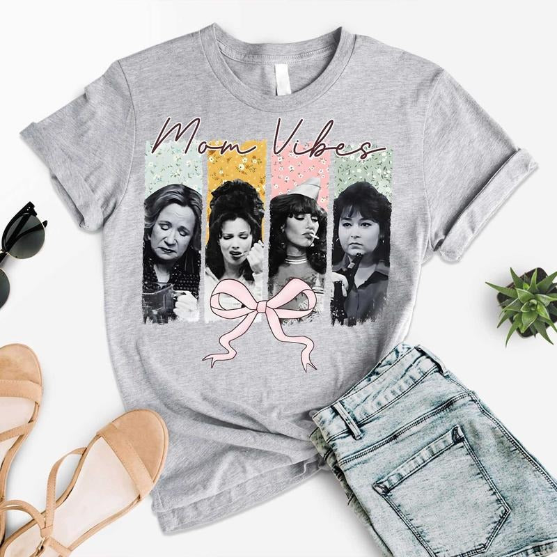 Mom Vibes Shirt, Funny Mom Life Shirt, Retro Mother Shirts, Mother's Day Gift, Cool Mom Gifts Hoodie, Sweatshirt
