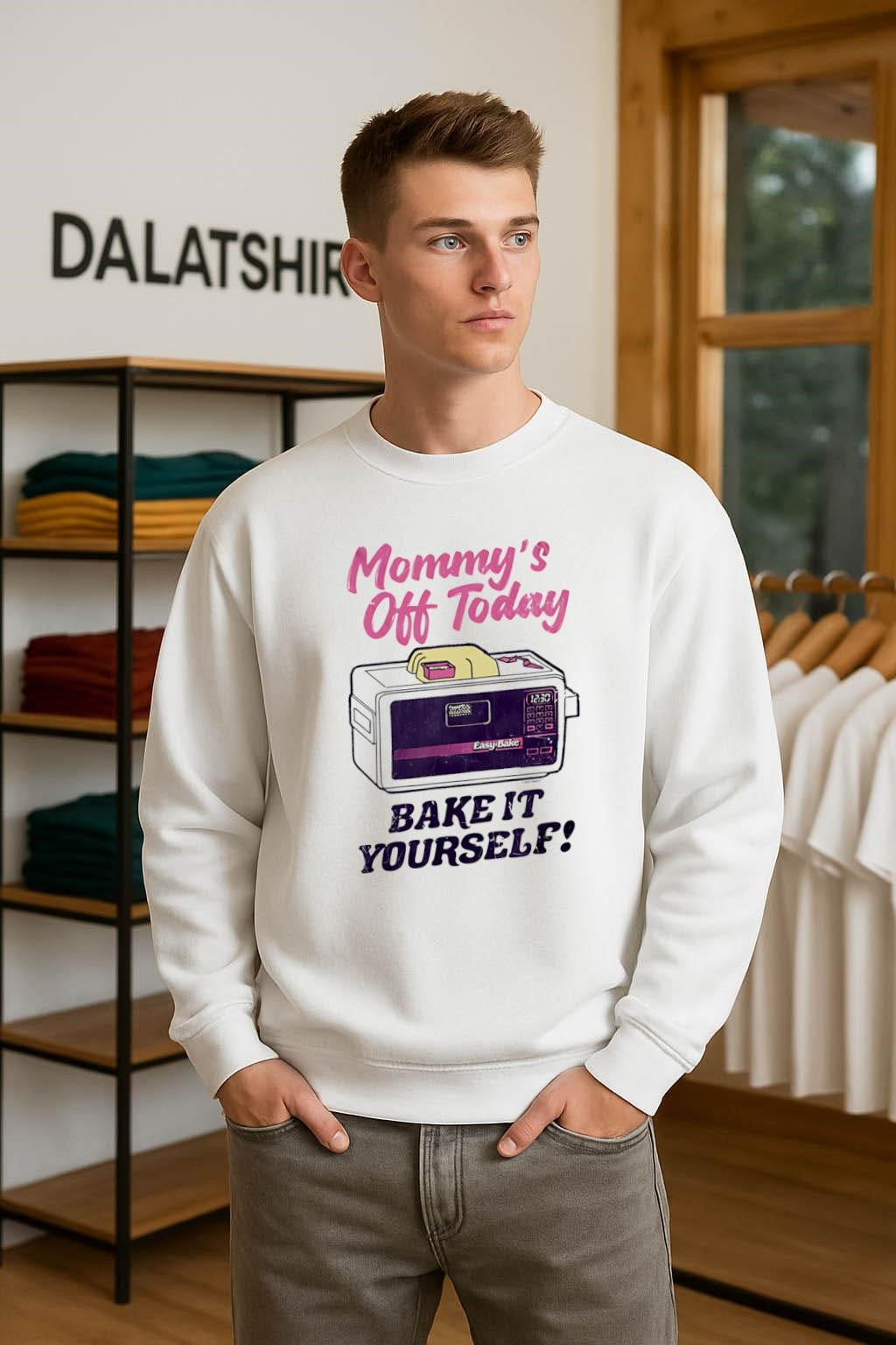 Mommy’s Off Today Bake It Yourself Easy Bake Oven shirt