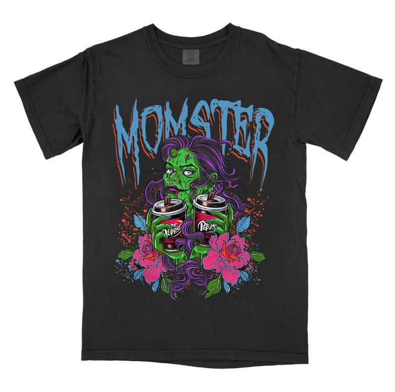 Momster Pepper - Comfort Colors Graphic T-Shirt Hoodie, Sweatshirt | TeeBloomCo.com