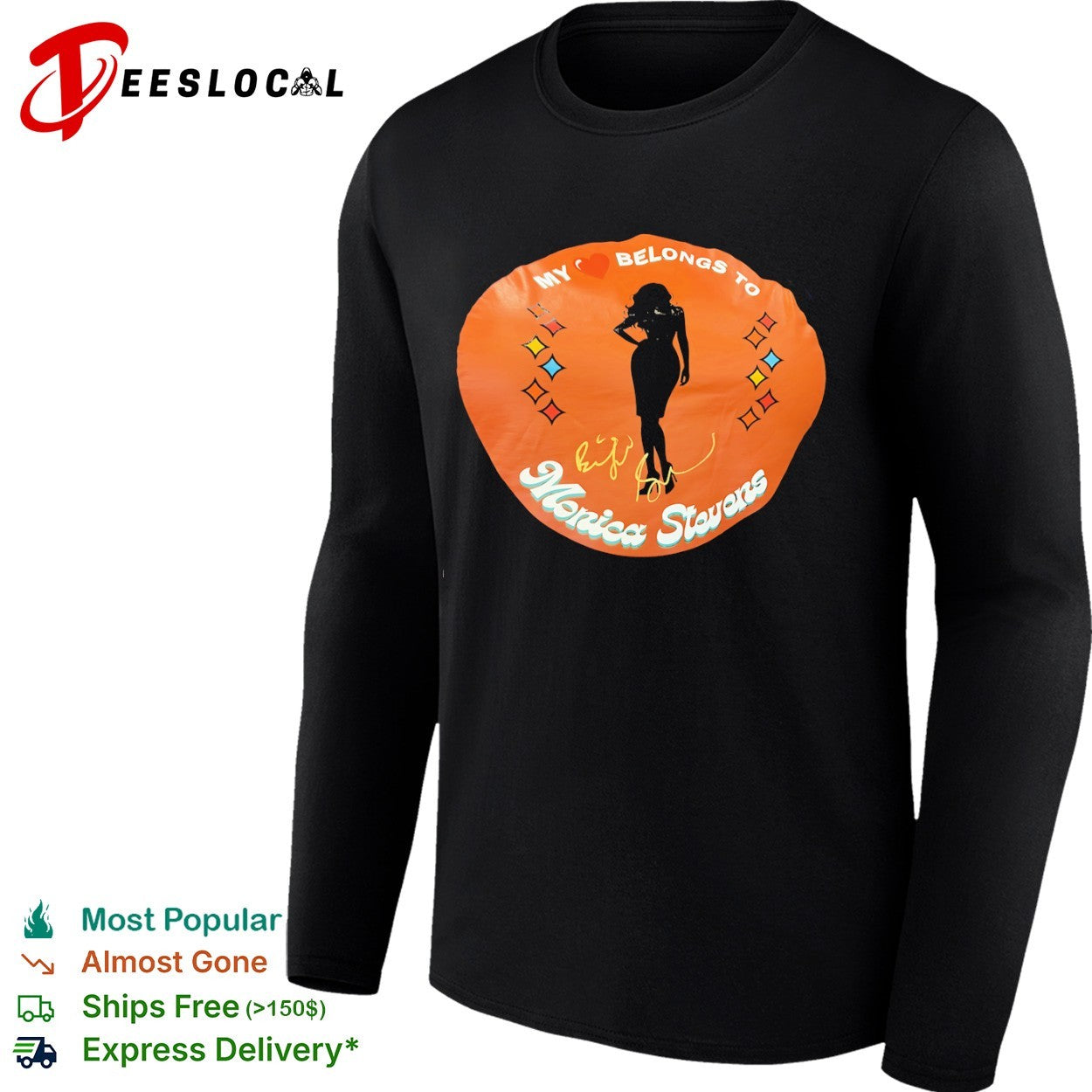 Monica Stevens My Heart Belongs to Monica Stevens Signature Shirt