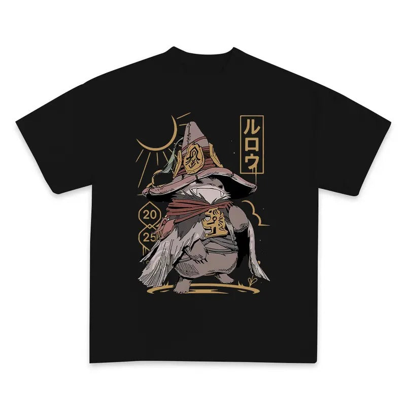 Monter Hunter videogame, MH Wilds graphic tee, Rove WudWud Monster Hunter Wilds shirt, gaming tee, Fantassy Adventure...