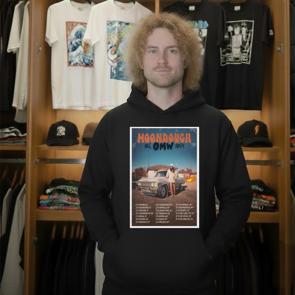 Moondough Poster Tour Feb 12 2026 Phoenix, AZ-Portrait – Poster Shirt