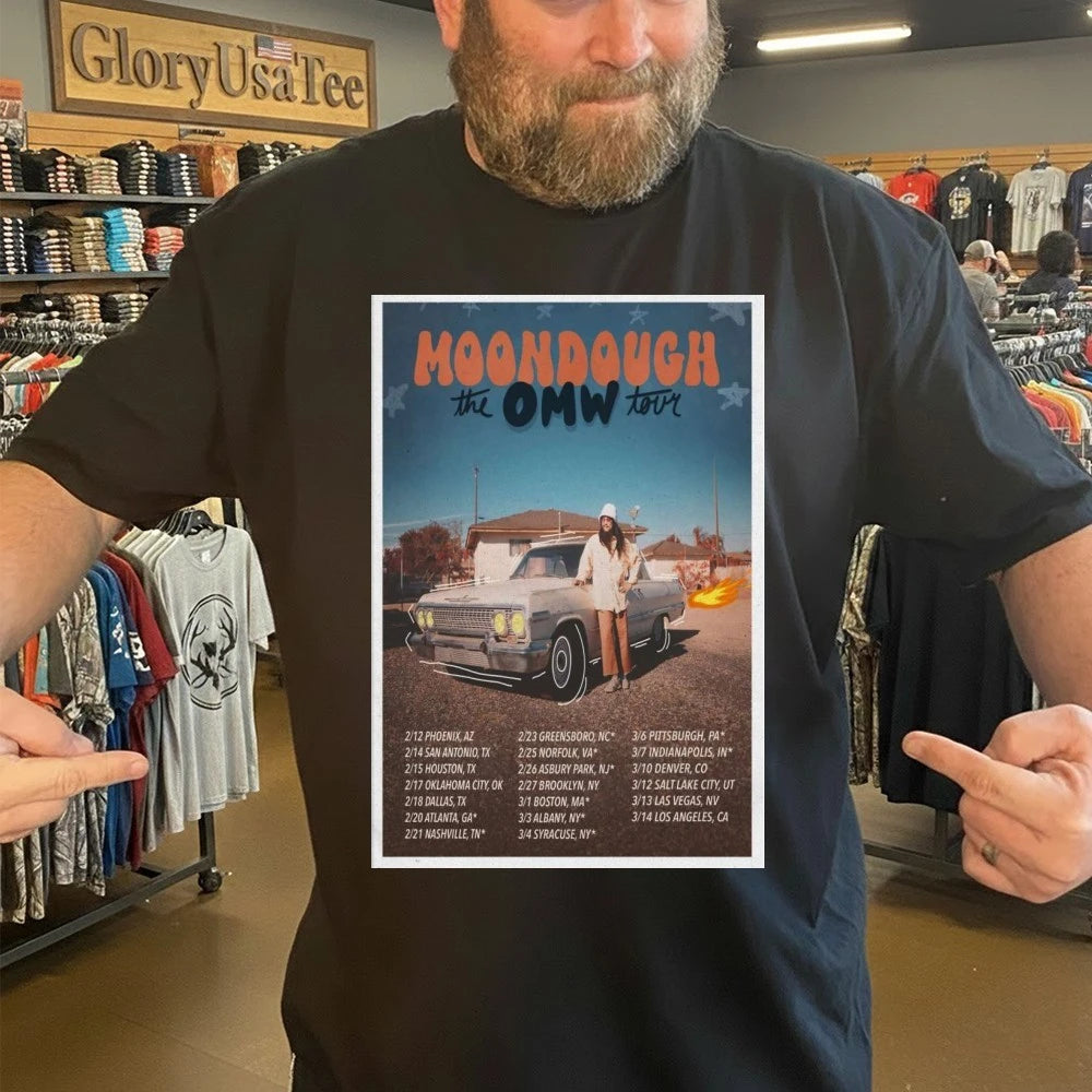 Moondough Poster Tour Feb 12 2026 Phoenix, AZ-Portrait – Poster Shirt