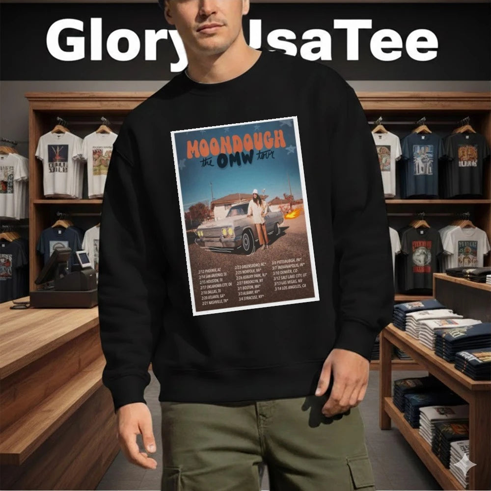 Moondough Poster Tour Feb 12 2026 Phoenix, AZ-Portrait – Poster Shirt