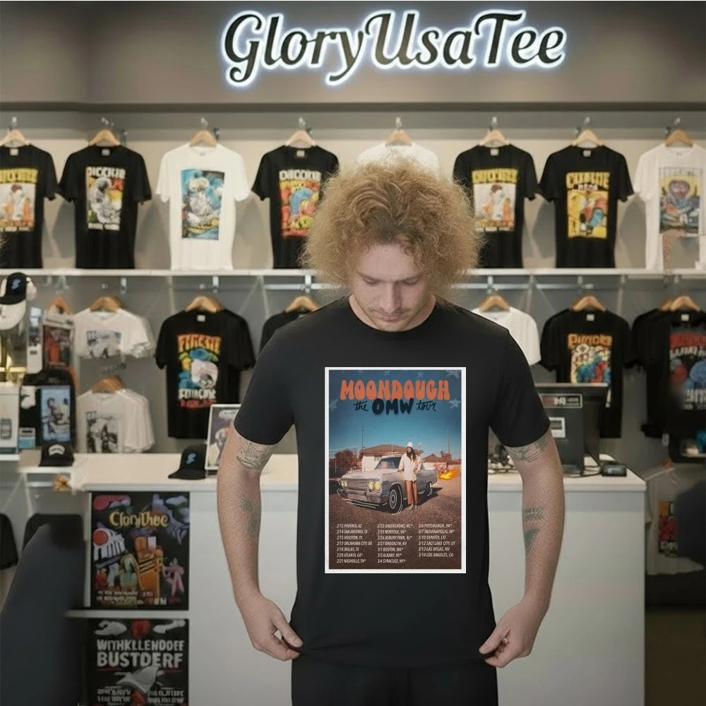 Moondough Poster Tour Feb 12 2026 Phoenix, AZ-Portrait – Poster Shirt