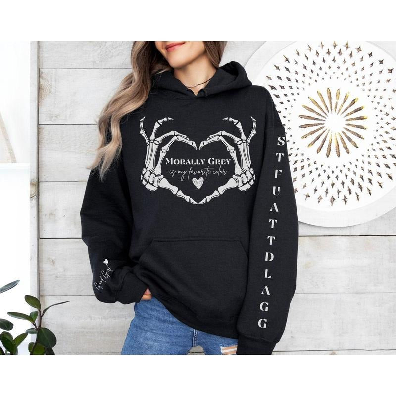 Morally Grey Dark Romance Hoodie, STFUATTDLAGG Hoodie, Good Girl Hoodie, Dark Romance Sweatshirt, Bookish Hoodie, Booktok...