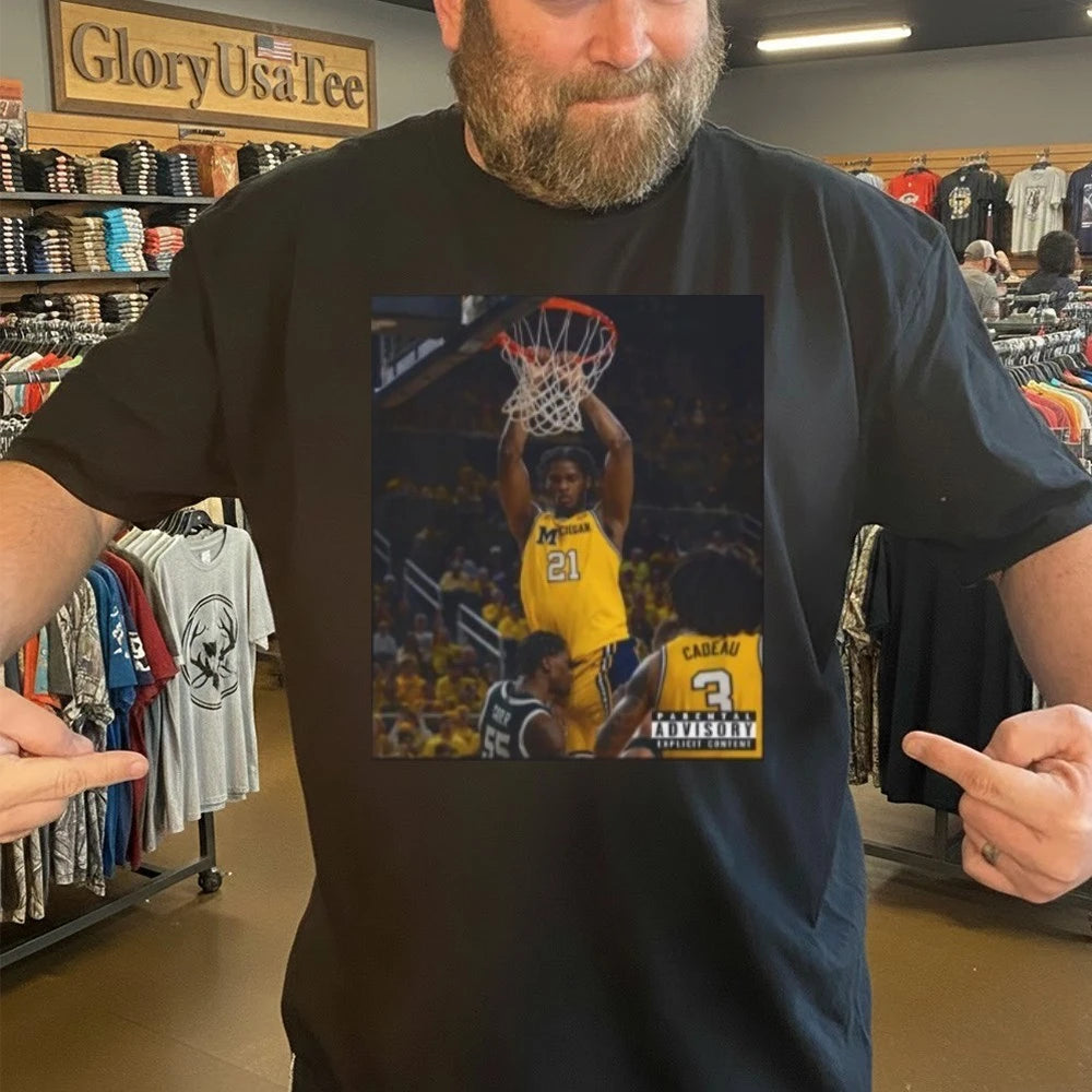 Morez Johnson Jr. Dunk On Carr Shirt